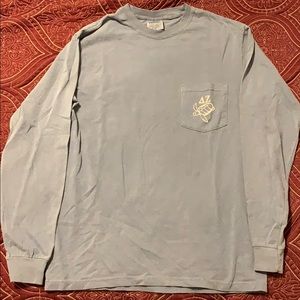 Delta Zeta turtle comfort colors long sleeve